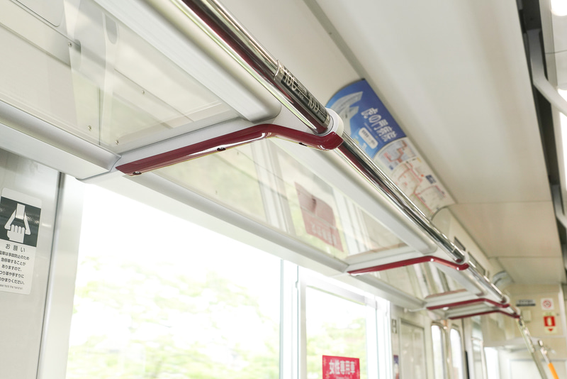 荷棚はガラス素材