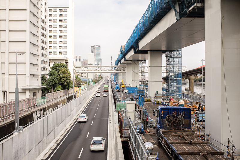 東品川桟橋区間の2019年1月時点