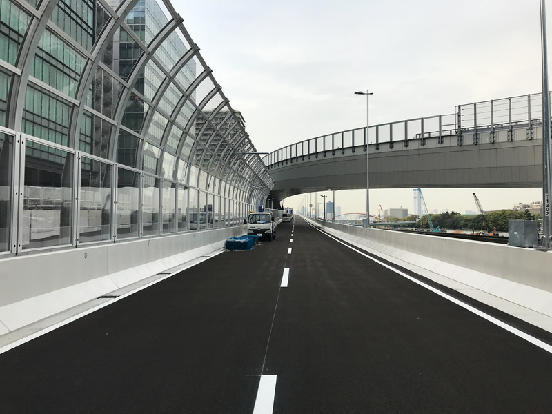 完成状況（大井JCT付近）