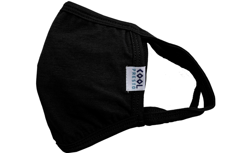 はるやまの「クールプレストマスク」（ブラック）