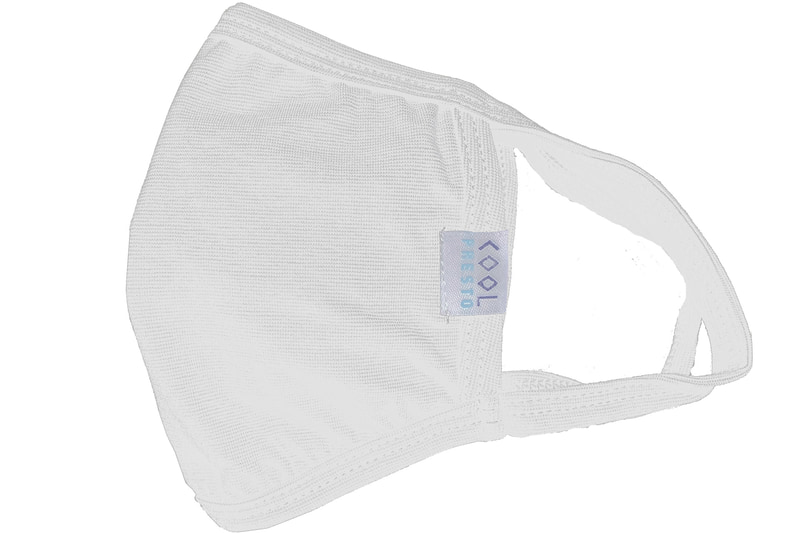 はるやまの「クールプレストマスク」（ホワイト）