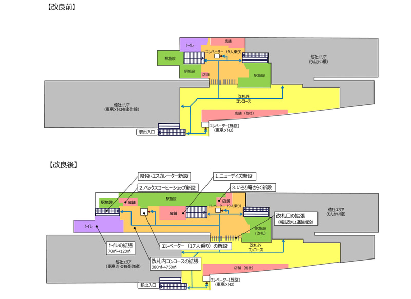 京葉線新木場駅のリニューアルする