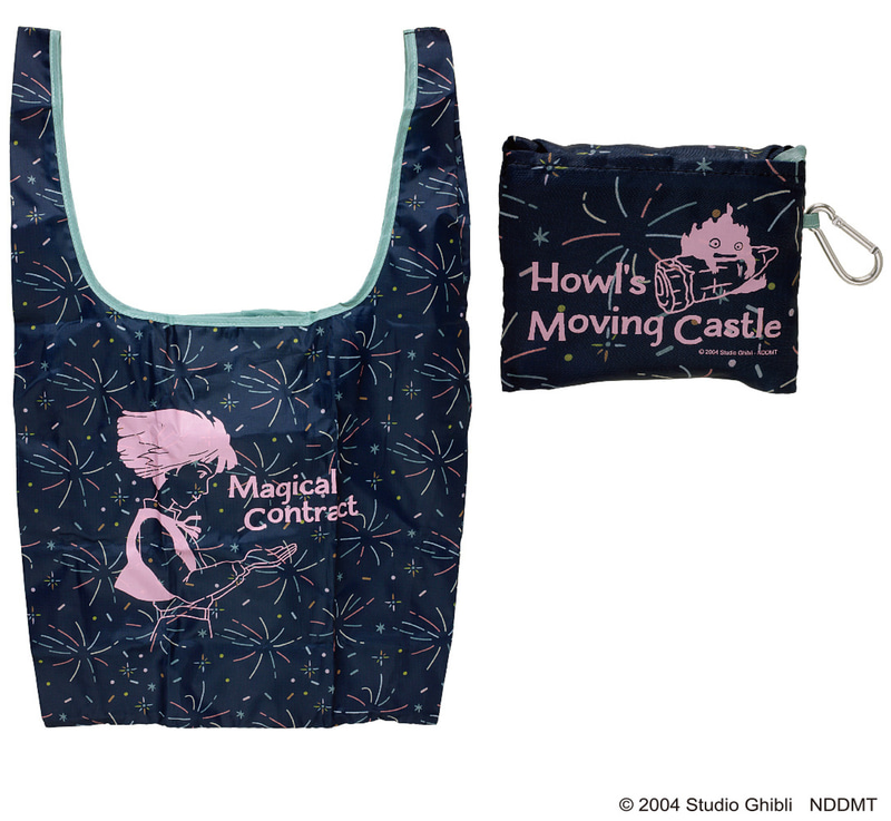 ポケッタブルエコバッグ「ハウルの動く城」