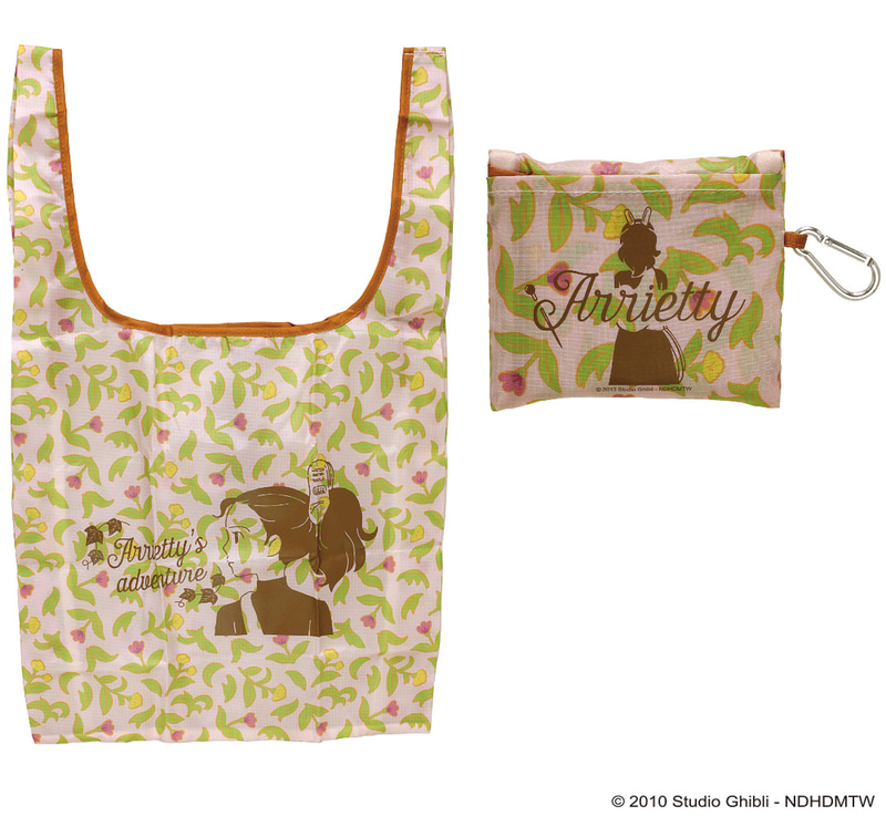 ポケッタブルエコバッグ「借りぐらしのアリエッティ」