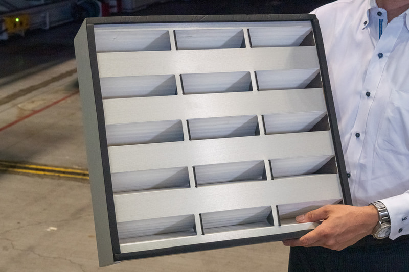 ボーイング 777型機に搭載されているHEPAフィルター