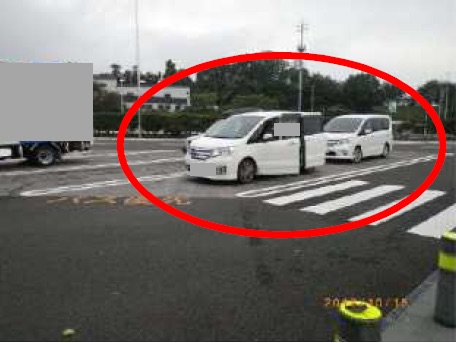 不適切な駐車マスの利用