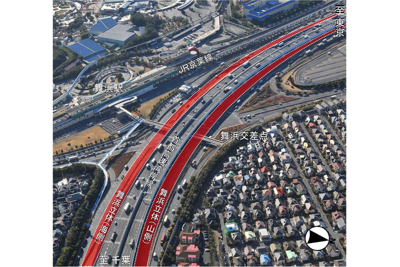 舞浜立体イメージ（画像：国土交通省 関東地方整備局）