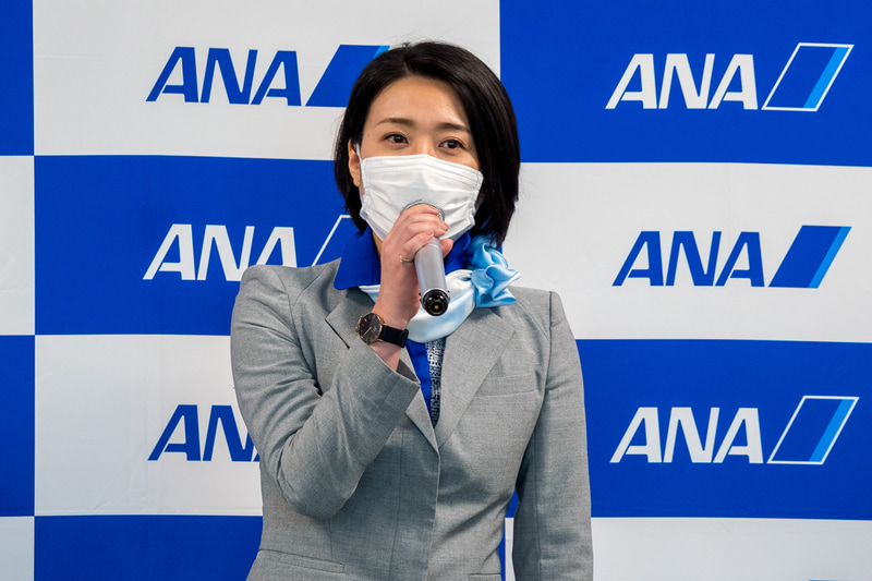羽田空港到着時のハンドリング設計を行なった、ANAエアポートサービス株式会社 旅客サービス部 国内業務課 アシスタントマネジャー 汲田茉莉子氏