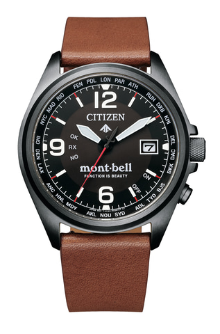 シチズン、アウトドアブランド「mont-bell」とプロマスターの