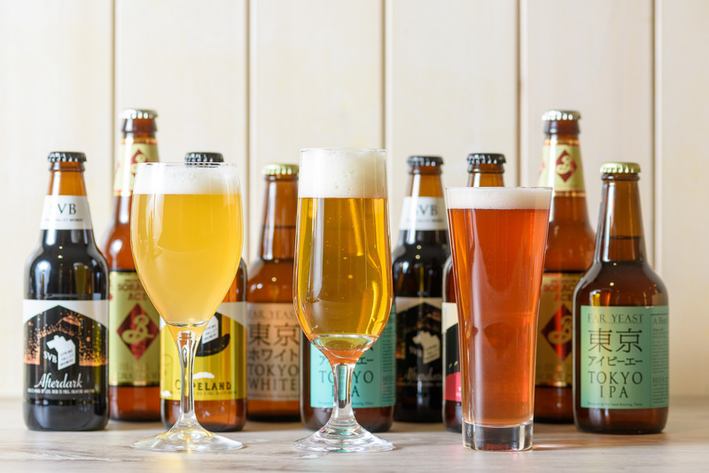 8種のクラフトビール