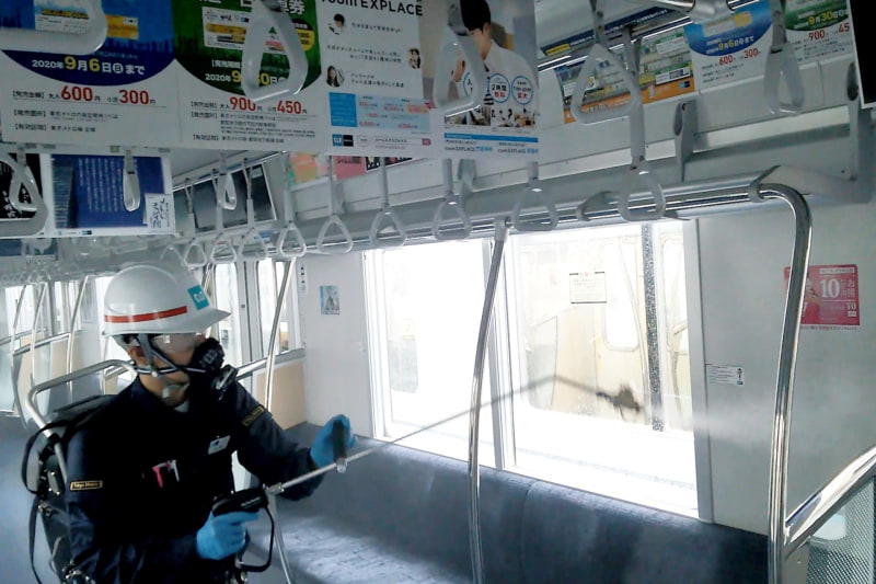 東京メトロが全車両に抗ウイルス・抗菌処置