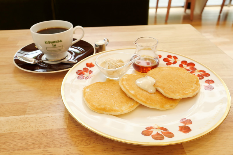 米粉を使ったパンケーキ「コメパンケーキ」