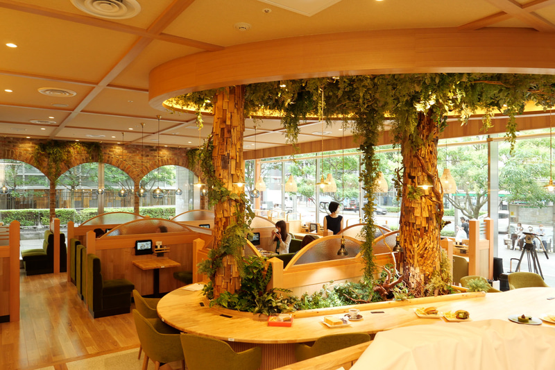 KOMEDA is □の店内の様子