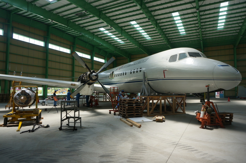 YS-11量産初号機（写真：国立科学博物館）