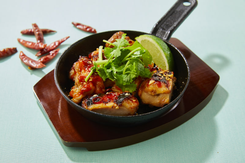 「アジアンスパイシーチキン」