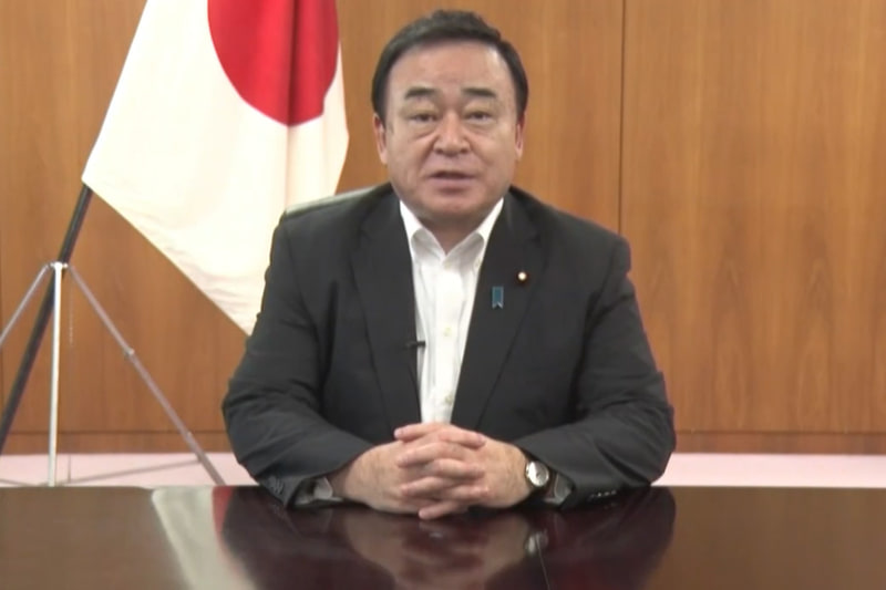 経済産業大臣 梶山弘志氏からビデオメッセージも