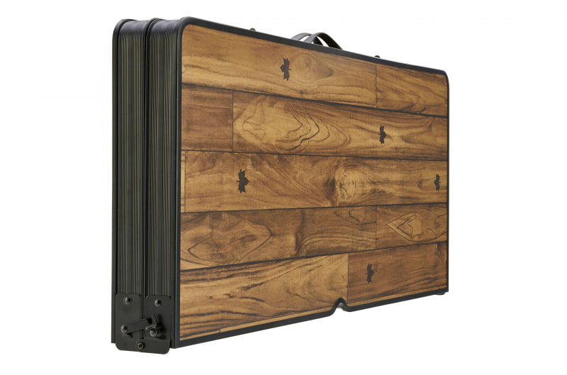 持ち運びも楽々で収納場所も省スペース化できる