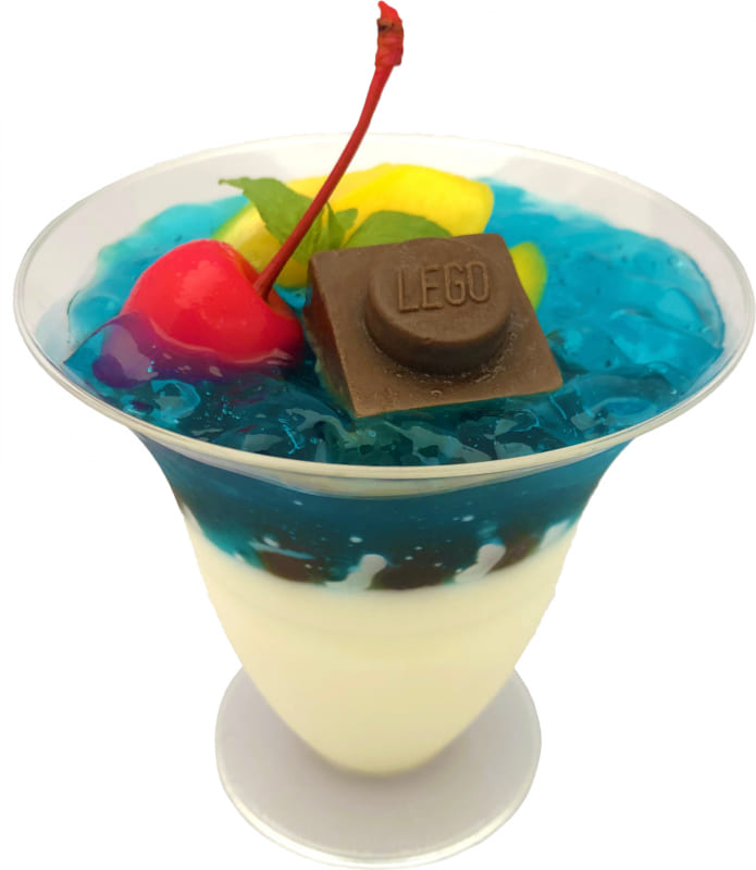 タピオカパンナコッタブルーゼリー（420円）