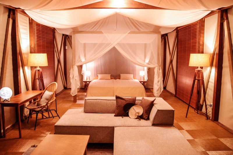 にしがきマリントピアリゾートが京都・天橋立エリアに「グランピングヴィレッジHAJIME」を開業した