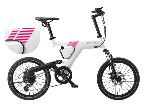 BESV、e-bike「PSA1」のカラーとデザインパターンをリニューアル。限定