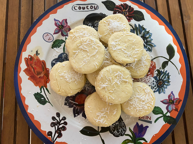 アルゼンチンの味、アルファホーレス完成！　少し不揃いなのはご愛敬