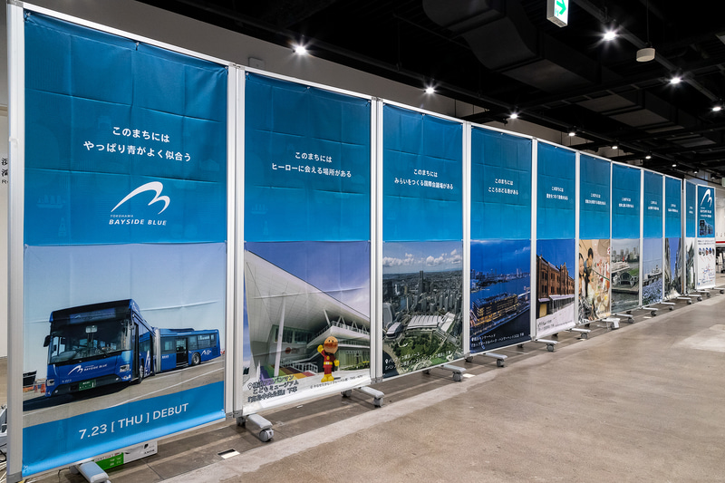 BAYSIDE BLUEの運行ルート