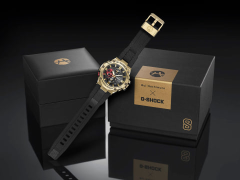 G-SHOCKの八村塁シグネチャーモデル「GST-B100RH」8月8日発売