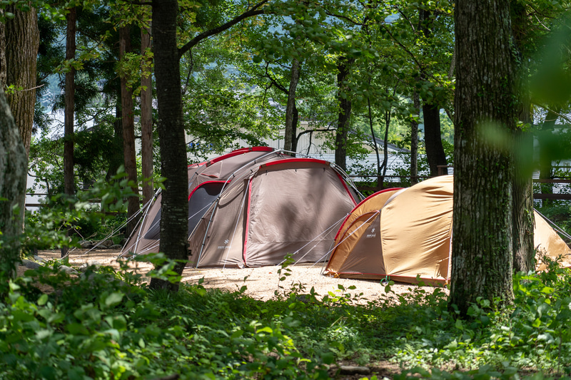 初心者も安心のキャンプサイトプランも用意