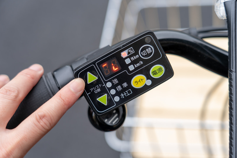 やっぱり電動アシスト自転車は楽ちんです