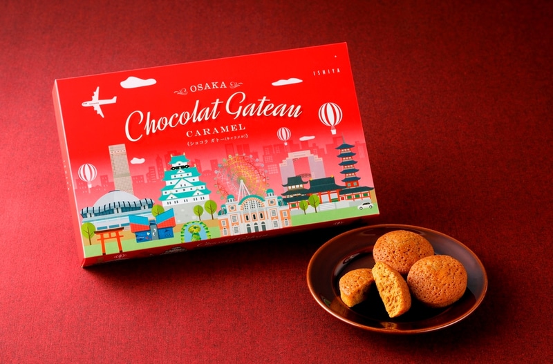 石屋製菓とANA FESTAとのコラボ商品「ショコラガトー（キャラメル）」