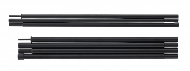 別売のポールを使用することでアレンジの幅がさらに広がる