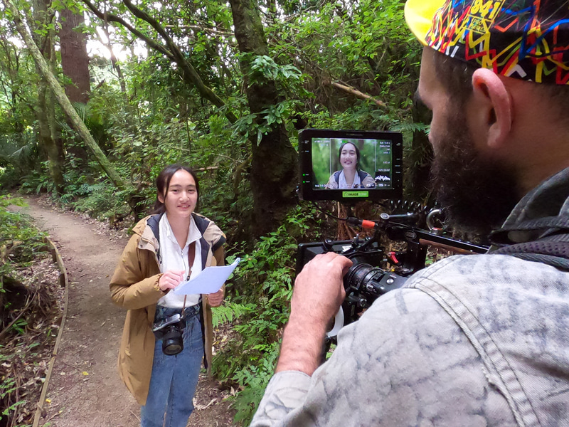 動画撮影の様子