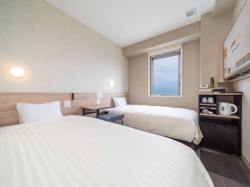 全客室天井に珪藻土を使用