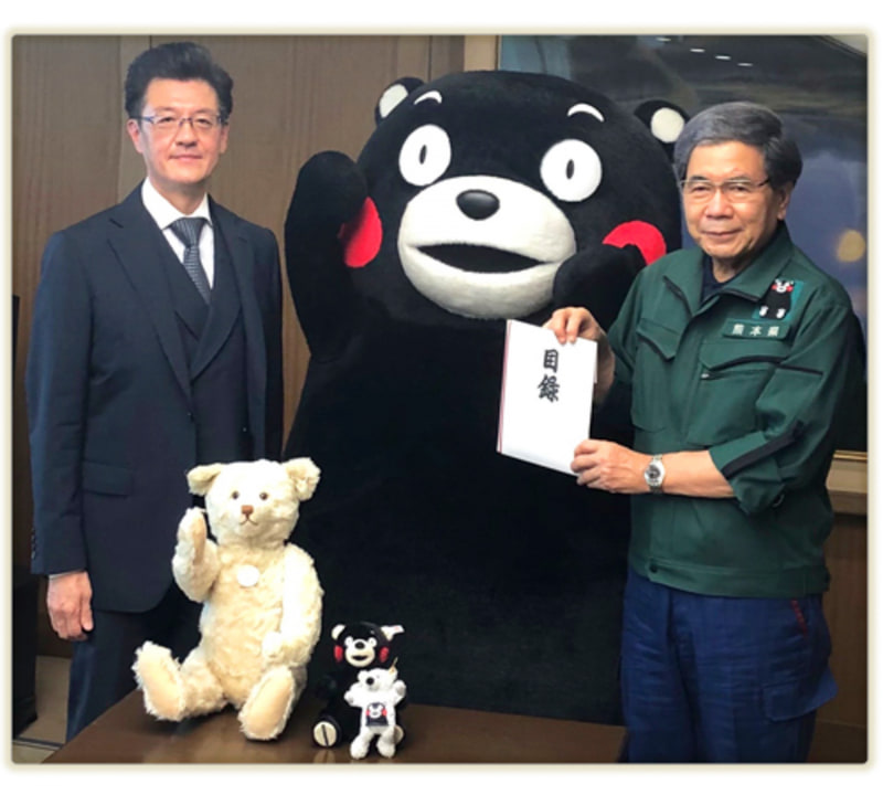 8月18日には熊本県を表敬訪問