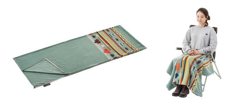 ロゴスコーポレーションが「フリースシュラフ（ターコイズナバホ）」を発売した