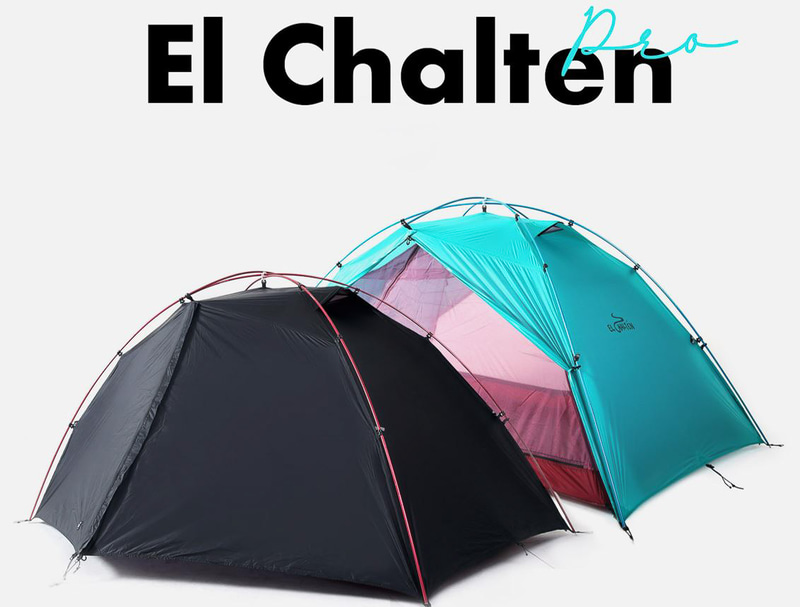 ZEROGRAMの軽量テント「El Chalten」に限定カラーが加わる