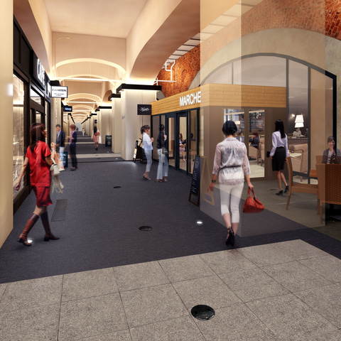 Jr東日本 日比谷okuroji 9月10日開業 有楽町駅 新橋駅間の煉瓦アーチ高架橋下に飲食 ファッション 雑貨など30店 トラベル Watch