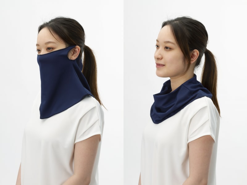 「遮熱ネック＆フェイスカバー」1990円（税別）