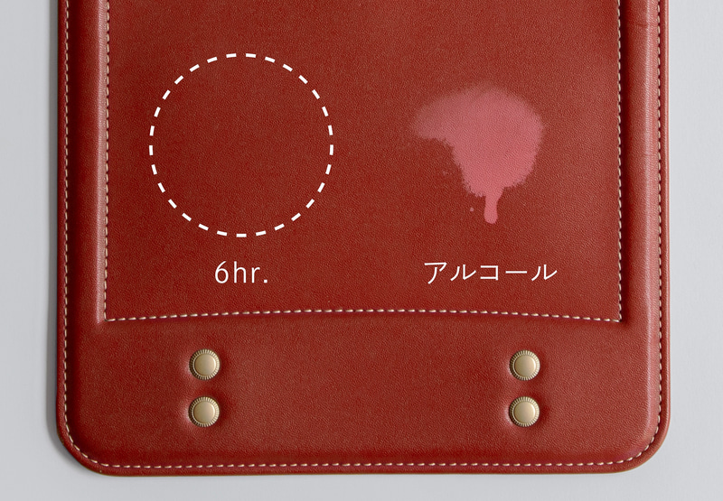 革製品はアルコール消毒に弱く色落ちや劣化の原因に