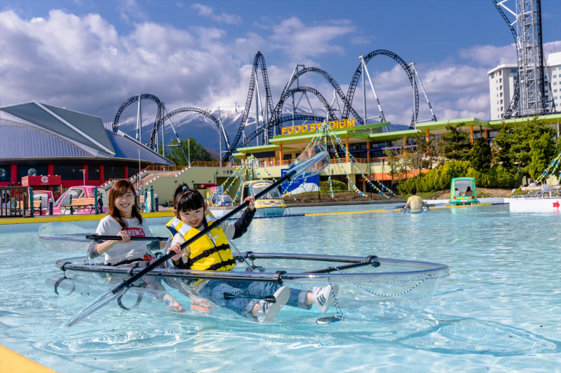 クリアカヌー体験