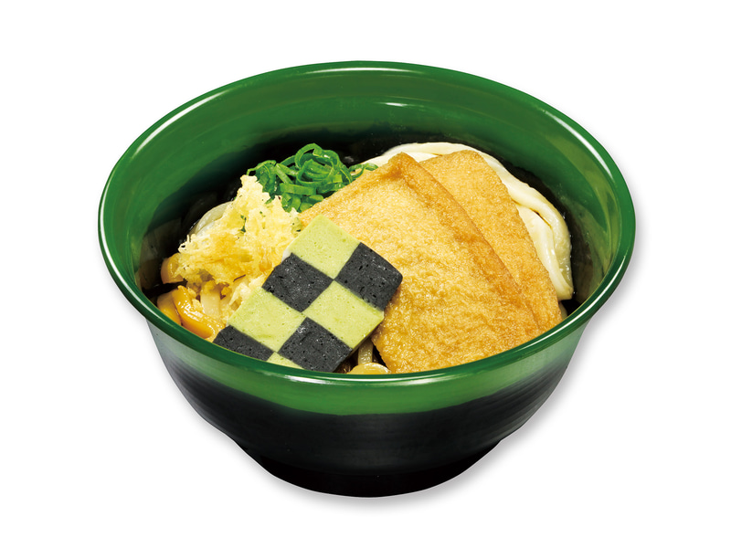 「炭治郎のぶっかけうどん」（308円、9月11日～10月31日）