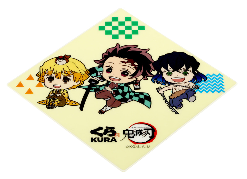 「鬼滅の刃にぎり 三種盛り」（220円、9月11日～10月31日 ※10月上旬から柱Ver.に変更予定）