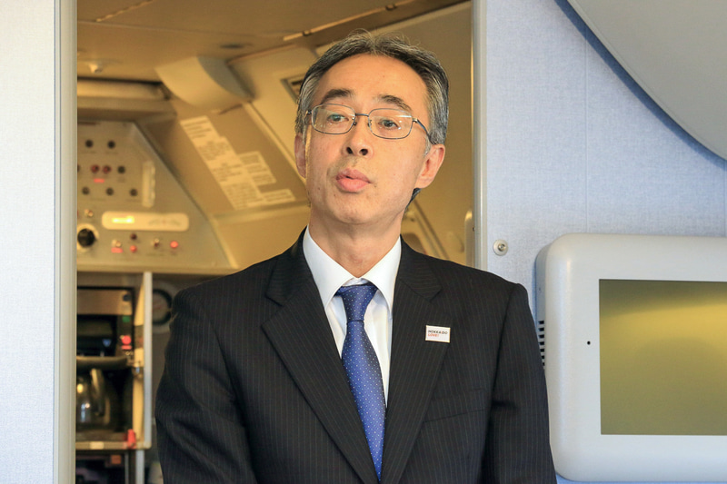 株式会社AIRDO 代表取締役社長 草野晋氏