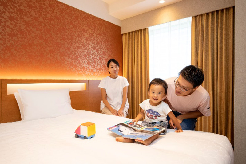 からくさホテル2施設で、日本人の利用者が多いダブル対応客室を増室