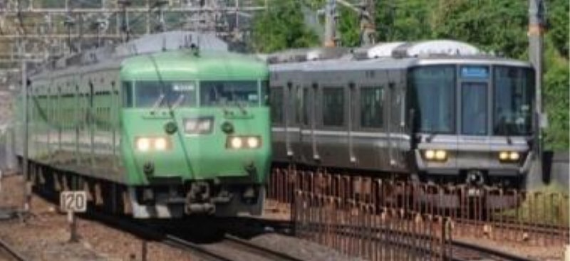 117系電車の展示も