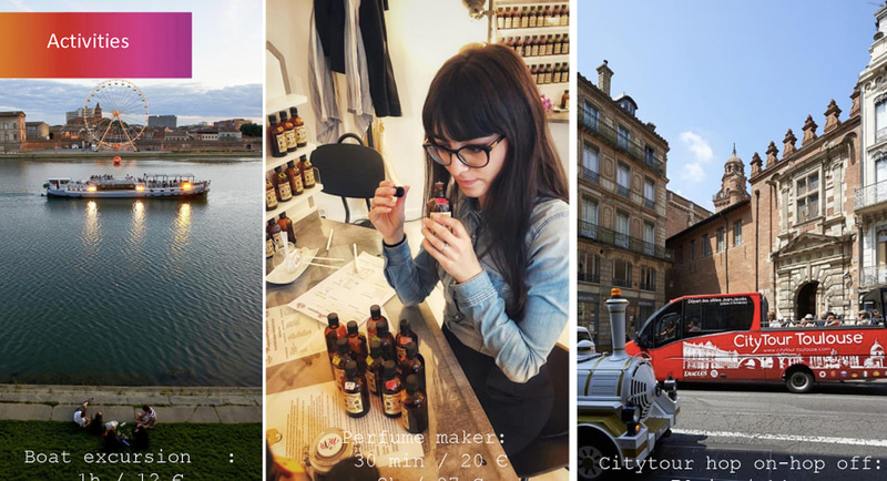 遊覧船や世界に1つだけの自分の香りを生み出したりも……