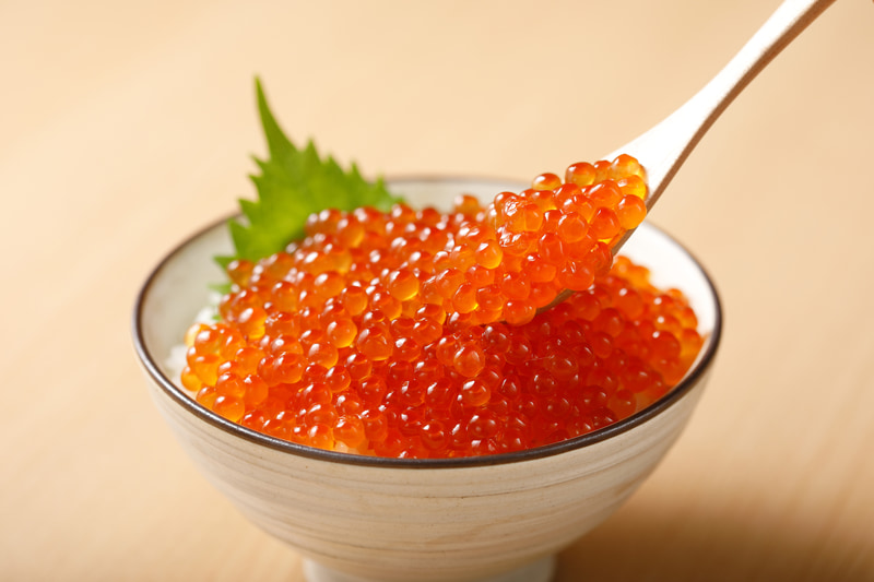 いくらの醤油漬け（アメリカ産北海道加工）