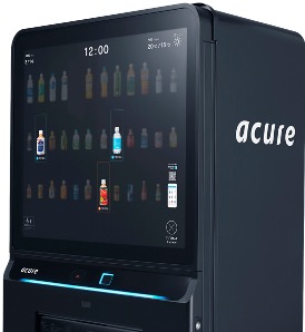 acure pass 自販機