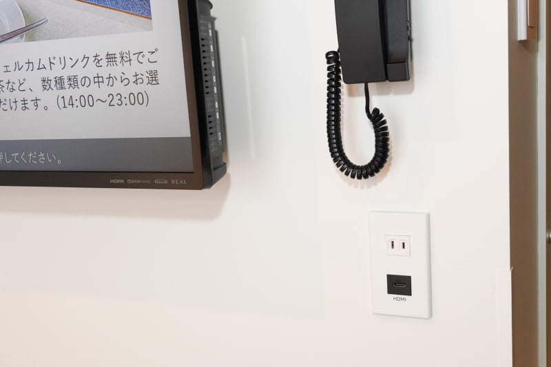 外部HDMI入力も備える