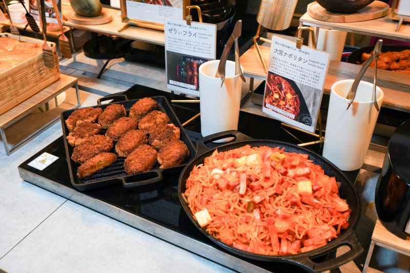 行田市の「ぜりぃフライ（オカラのコロッケ）」と「大宮ナポリタン」